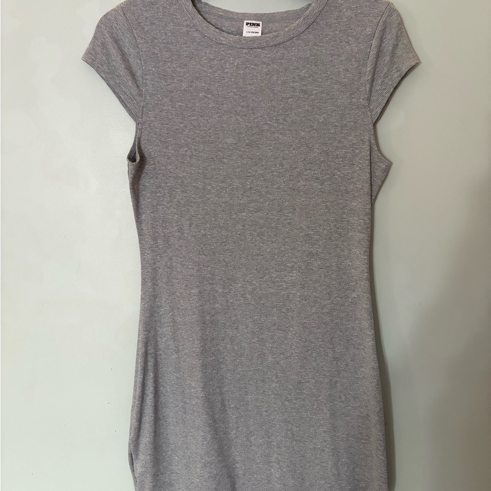Victoria Secret Gray Cap Sleeve Dress